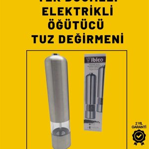 Elektrikli Baharat Öğütme Cihazı Ergonomik Şeffaf Gövde