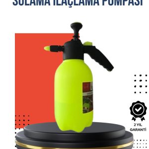 Ayarlı Nozullu 2L Basınçlı El Püskürtücü Jant Cam Temizlik Cila İçin