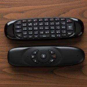 Çift Taraflı Hava Mouse Kablosuz Klavye ve Uzaktan Kumanda
