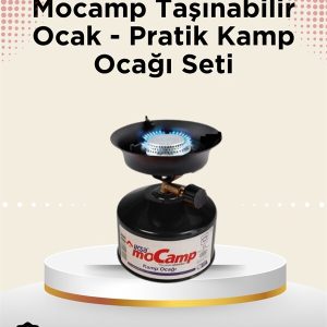 Dayanıklı Paslanmaz ve Yüksek Isı Dayanımlı Kamp Ocağı – Uzun Süreli Kullanım İçin