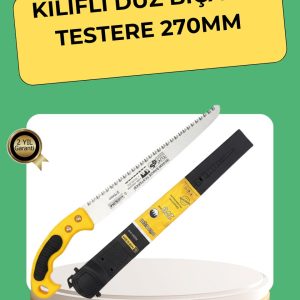 270 mm Düz Bıçaklı Bahçe Budama Testeresi Kılıflı