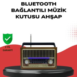 Şarjlı Radyo Hoparlör – İç ve Dış Mekan Uyumlu