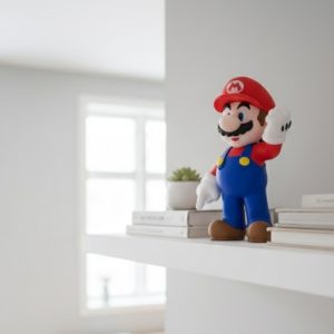 Süper Mario Figür Biblo Dekoratif Oyun Temalı Masa Süsü