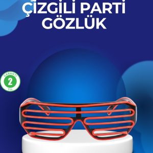 Parti ve Festival Aksesuarı LED Işıklı Gözlük