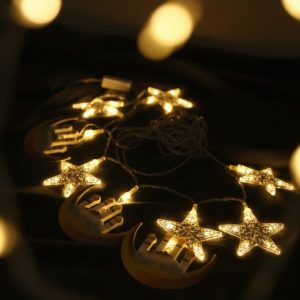 Ramazan Hilal ve Yıldız LED Işık 3 Metre Enerji Tasarruflu A++