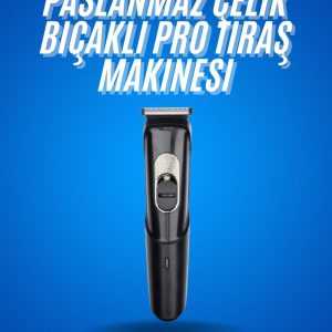 Ense Kesme Makinesi Şarjlı Saç Sakal Tıraş Makinesi Taşınabilir