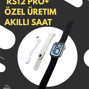 RS12 PRO+ 2025 Serisi Garantili Özel Üretim Akıllı Saat – AMOLED Ekran GPS 2GB Hafıza Sesli Görüşme Uzun Şarj Süresi