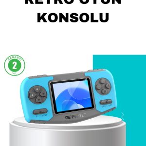 Taşınabilir Mini Video Oyun Konsolu Ergonomik Tasarım