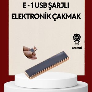 Plazma Ark Teknolojili Elektrikli Çakmak – Dokunmatik LED Göstergeli Şarj Edilebilir