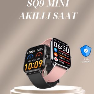 IP67 Suya Dayanıklı AMOLED Akıllı Saat Bildirim ve Sağlık Takip Özellikli