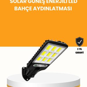 Sensörlü Sokak Tipi Lamba Günlük Kullanım İçin İdeal
