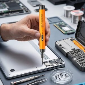 Kablosuz Alüminyum Gövdeli Elektrikli Tornavida 38 Uçlu Teknik Servis Seti