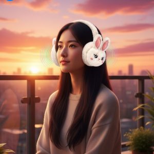 Peluş Kablosuz Bluetooth Kulaklık Çocuk ve Genç Kullanıma Uygun