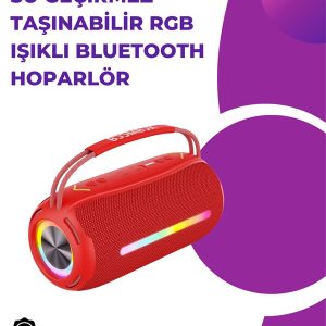 Bluetooth Kablosuz Hoparlör – Taşınabilir Güçlü Ses