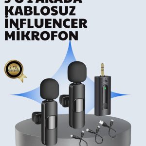 Mobil Uyumlu Mikrofon - Dış Mekân İçin İdeal