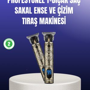 Erkek Bakım İçin Profesyonel Şarjlı Tıraş Makinesi