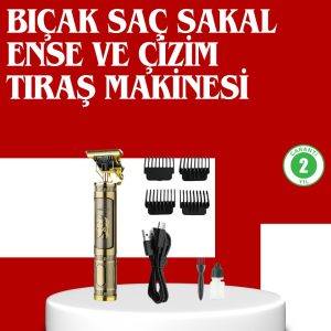 Daling Profesyonel Tıraş Makinesi Islak ve Kuru Kullanım