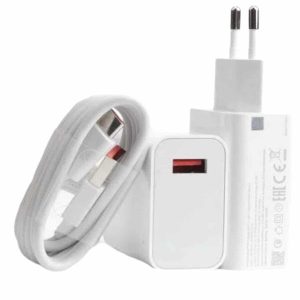 Beyaz Ultra Plus Hızlı Şarj Seti Şarj Adaptörü ve Kablosu 67W