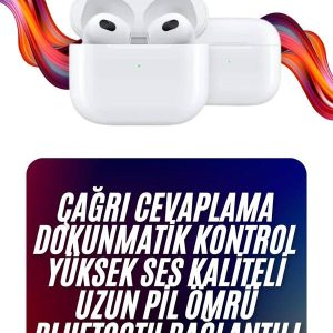 Yeni Nesil Kulak İçi Bluetooth Kulaklık Kablosuz Sesli Asistan