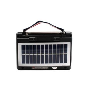 KTF-1428 Taşınabilir Güneş Enerjili Bluetooth Radyo Hoparlör – Şarjlı Radyo MP3 AUX Girişli