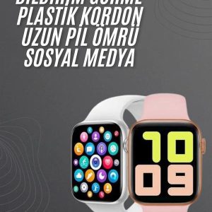Yeni Model Akıllı Saat Dokunmatik Ekran Unisex Amoled Ekran 44 mm