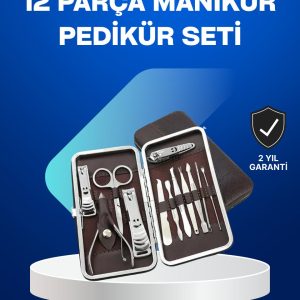 Tüm İhtiyaçlara Uygun Taşınabilir Manikür & Pedikür Seti