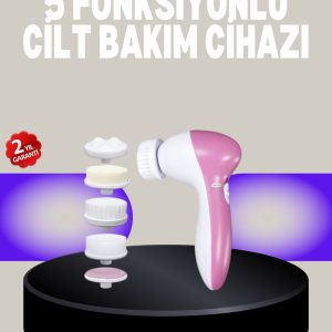 Fırçalı Yüz Temizleme ve Spa Masaj Cihazı