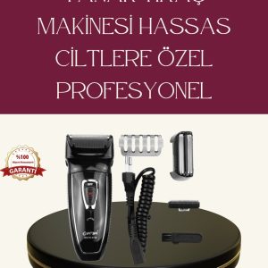 Erkekler İçin Folyo Başlıklı Tıraş Makinesi