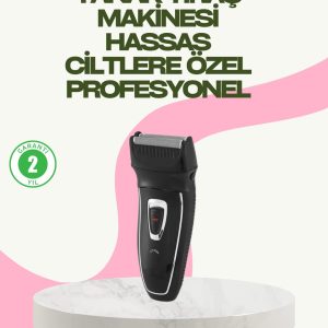 Darbelere Dayanıklı Kablosuz Erkek Tıraş Aleti