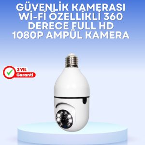 Duy Uyumlu Akıllı Güvenlik Kamerası – Basit Kurulum ve Net Görüntü