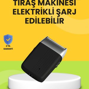 Sessiz Güçlü ve Şık: Erkeklere Özel Şarjlı Tıraş Makinesi