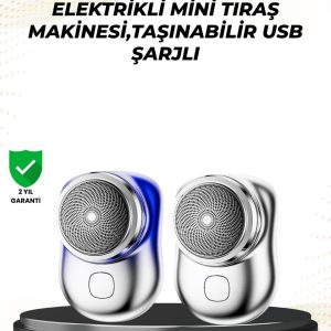 Tüm vücut bölgelerinde kullanılabilen küçük boy tıraş cihazı