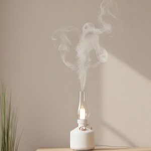 USB Şarjlı Gaz Lambası Modeli Nano Mist Aromaterapi Nemlendirici 280 ml