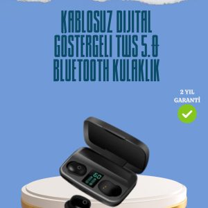 10 Metre Çekim Mesafeli Hafif Tasarımlı Bluetooth Kulaklık ve Şarj Kutusu Seti
