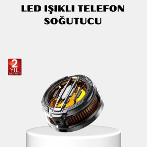 Mobil Oyun Telefon Soğutucusu Yarı İletken Hızlı Soğutmalı ve Sessiz Fanlı