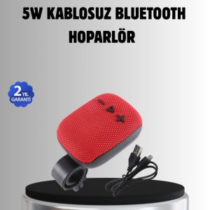 Taşınabilir Bluetooth Hoparlör – 5W Güçlü Ses TWS ve FM Radyo Özellikli