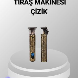 Şarjlı Kablosuz Tıraş Makinesi – 1800 mAh Batarya Uzun Pil Ömrü Profesyonel Sessiz Motor