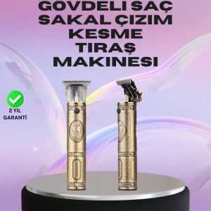 Saç ve Sakal İçin Çok Fonksiyonlu Güçlü Kesme Makinesi