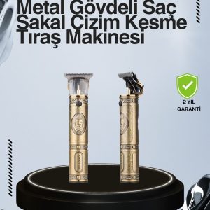 Kompakt Tasarımlı Uzun Pil Ömürlü Saç Sakal Kesme Makinesi