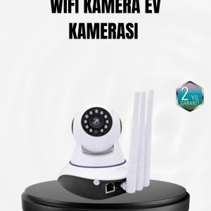 Akıllı IP Güvenlik Kamerası – 1080P HD Gece Görüşlü Hareket Algılamalı