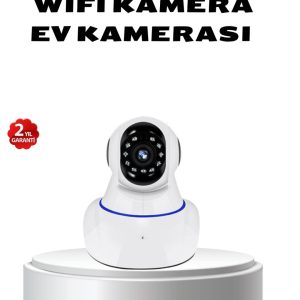 Full HD Akıllı IP Kamera – Gece Görüşlü Hareket Sensörlü Çift Yönlü Ses ve Online Kayıt Özellikli