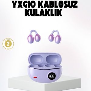 Bluetooth YXG10 Kulak Arkası Tasarım Cilt Dostu Silikon Hafif Yapı