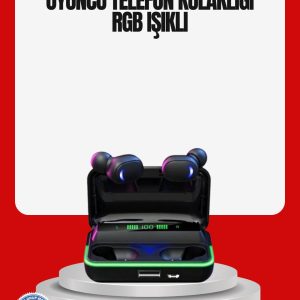 RGB Oyuncu Bluetooth Kulaklık Düşük Gecikmeli Kablosuz 5.1