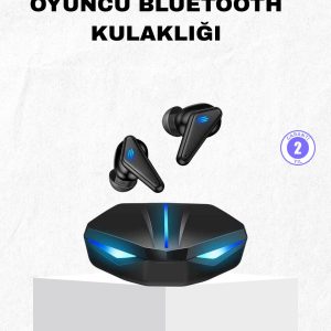Oyuncu Bluetooth Kulaklık Tam Kablosuz Stereo LED Işıklı