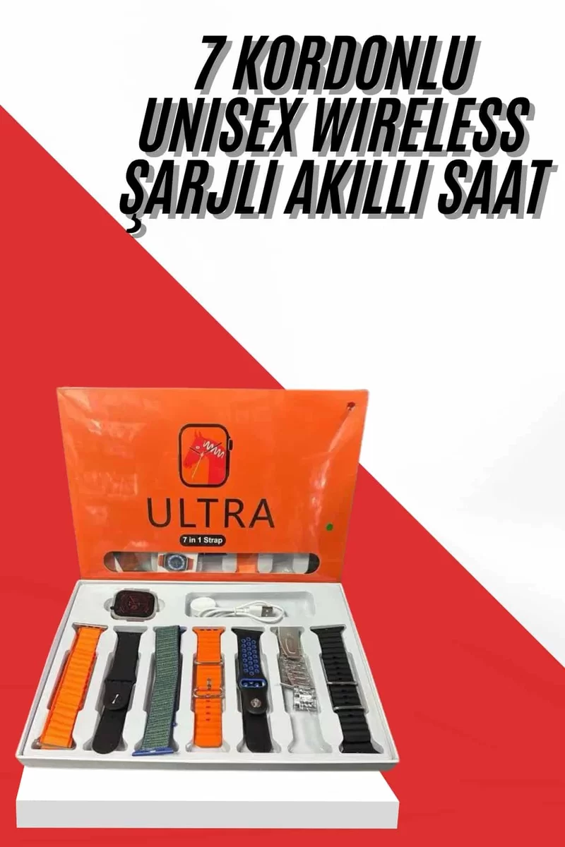 Unısex 7 Kordonlu Çok Fonksiyonlu Nabız Ölçer Uyku ve Sağlık Takibi 1 Unısex 7 Kordonlu Çok Fonksiyonlu Nabız Ölçer Uyku ve Sağlık Takibi