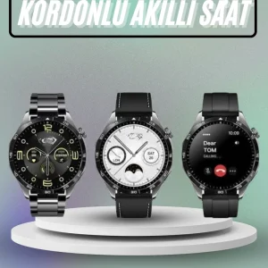 Akıllı Saat Ios Ve Android Tüm Telefonlara Uyumlu Çok Fonksiyonlu Amoled Ekran