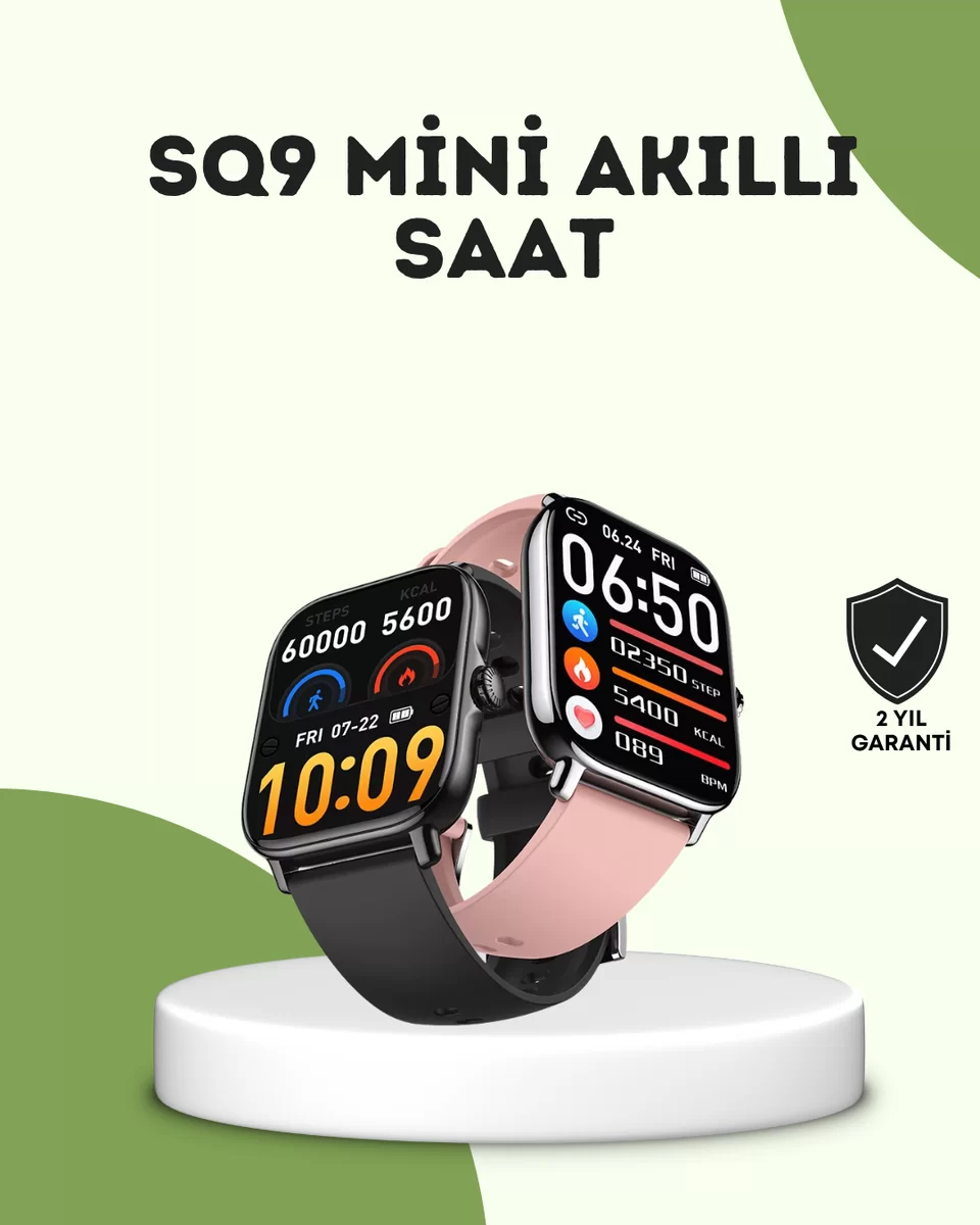 AMOLED Titreşimli Bildirimli Akıllı Saat 1 AMOLED Titreşimli Bildirimli Akıllı Saat