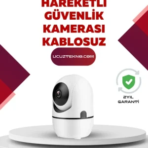 Full HD 1080P Kablosuz Güvenlik Kamerası – Hareket Takip Gece Görüşü ve İki Yönlü Ses Özellikli