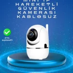 Full HD 1080P Kablosuz Pan & Tilt Güvenlik Kamerası – Hareket Takipli ve İki Yönlü Sesli