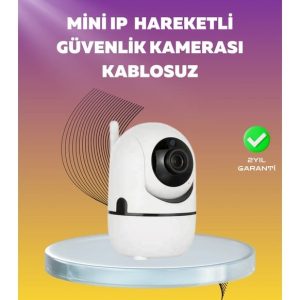 1080P WiFi Akıllı Güvenlik Kamerası – Pan & Tilt Hareket Takip ve İki Yönlü Ses